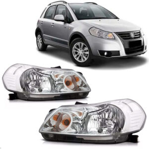 Par Farol Dianteiro Suzuki Sx4 2008 A 2015 Manual