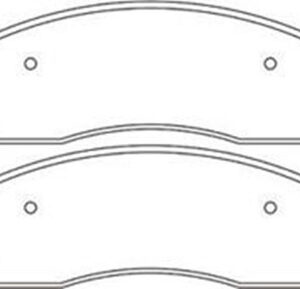 Pastilha Dianteira Dodge Ram 1500 / 2500 / 3500 03 / --