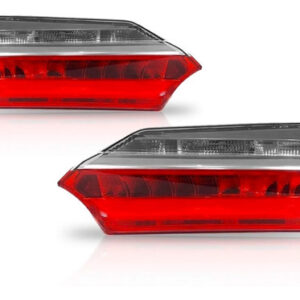 Par Lanterna Traseira Corolla 2018 A 2019 Mala Com Led Ambos Lados Vermelho