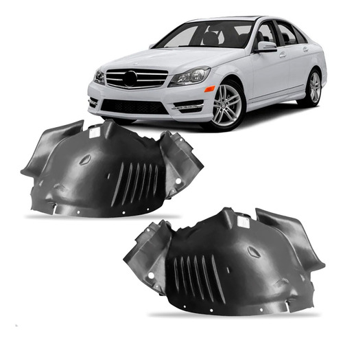 Par Aparabarro Mercedes C180 2008 2009 2010 2011 Dianteiro