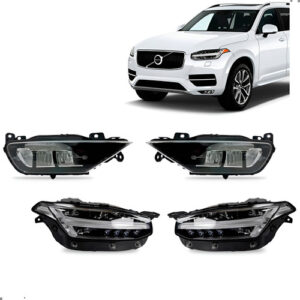 Par Farol Para Volvo Xc90 2018 2019 2020 2021 Com Led Ambos Lados