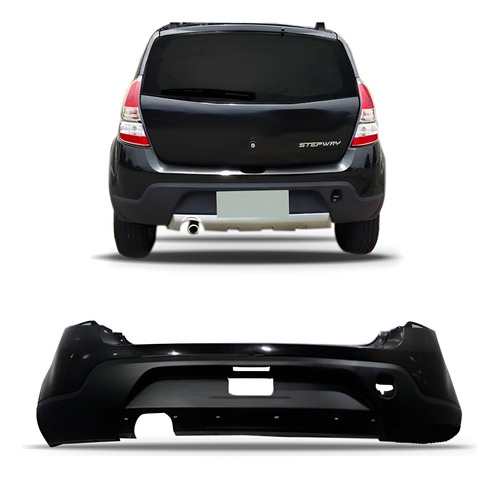 Envolvente Traseiro Sandero Stepway 2008 A 2013 1a Linha