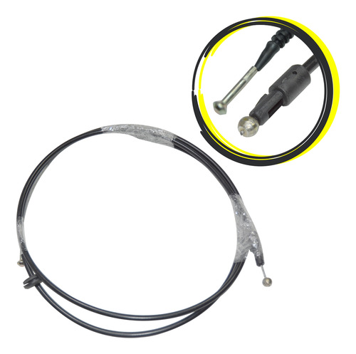 Cabo De Abertura De Capo 1630 Mm Palio Strada 2008 Em Diante