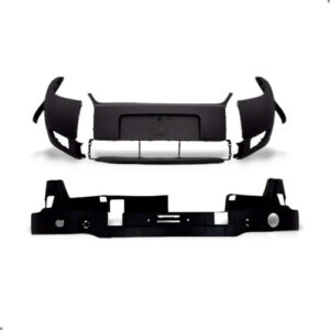 Kit Parachoque Dianteiro E Alma Para Ka 2003 A 2007 Preto