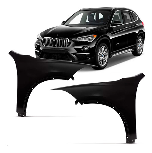 Par Paralama Para Bmw X1 2016 2017 2018