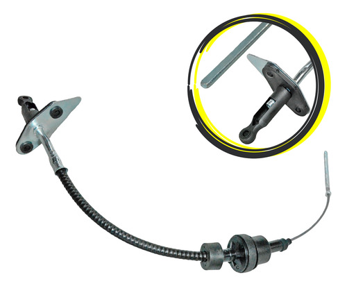 Cabo De Embreagem Uno Way 2011 A 2012 Siena 2011 Em Diante