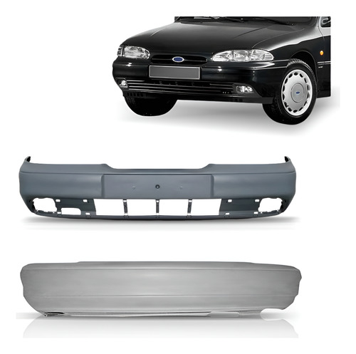 Par De Parachoque Ford Mondeo 1993 A 1996 Sedan Diant E Tras