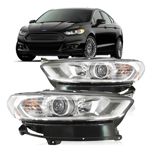 Par Farol Ford Fusion 2013 2014 2015 Direito E Esquerdo