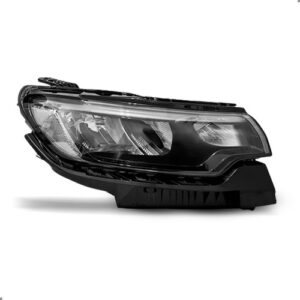 Farol Para Compass 22/25 Eletrico Motor Led Reator 1ª Linha - Direito/passageiro