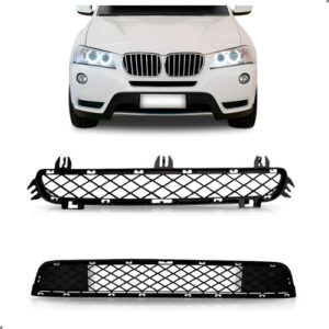 Kit Grade Para Bmw X3 2010 A 2014 Inferior E Superior - Preto