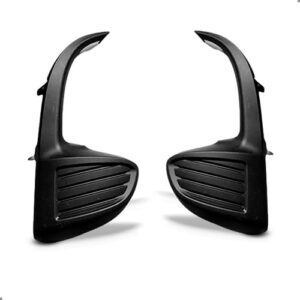 Kit Molduras Para Yaris 2023 2024 2025 Com Grade Milhas Preto Ambos Lados