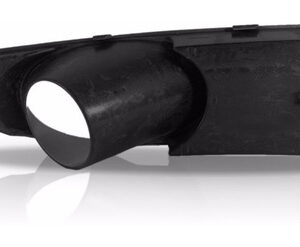 Par Moldura Grade Milha Linea 2008 09 10 11 12 2013 Preto Preto Ambos Lados