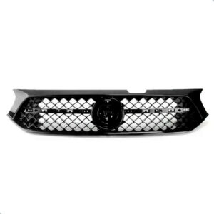 Tela Frontal Para Fiat Crono 20 19 18 17 Black Piano C/friso Preto