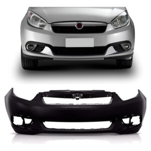 Parachoque Dianteiro Grand Siena 2012/2016 C/furo 1a Linha Preto