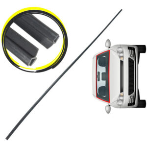 Borracha Para-brisas Acabamento Y Sup Gol Parati 95 98.