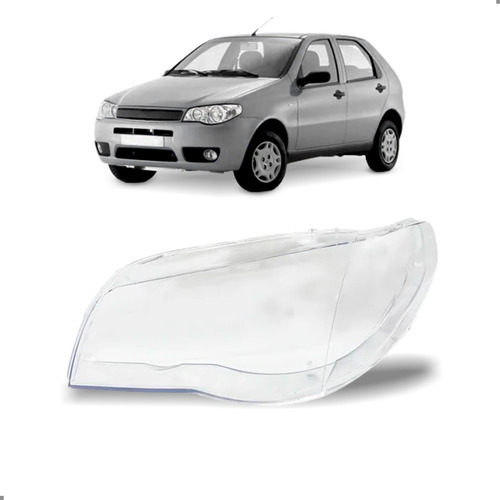Lente Farol Para Palio 2004 2005 2006 A 2015 Lado Esquerdo