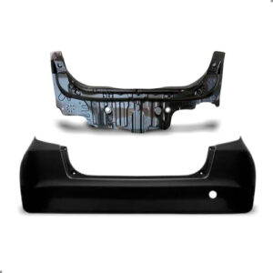 Kit Parachoque Painel Traseiro Para Honda Fit 2009 A 2012