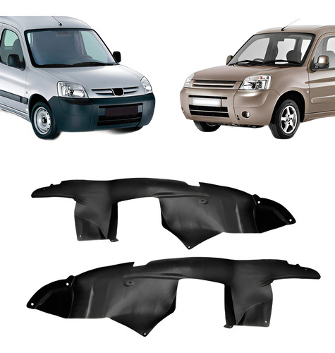 Par Asa Urubu Dianteiro Peugeot Partner 2010 2012 2013 2014