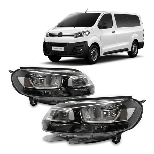 Par Farol Elétrico C/ Motor Jumpy 2018 A 2022
