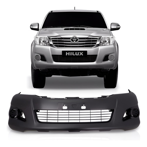 Parachoque Dianteiro Hilux Srv 2012 A 2016 C/grade 1a Linha
