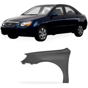 Paralama Cerato 2005 A 2007 Sem Furo Direito