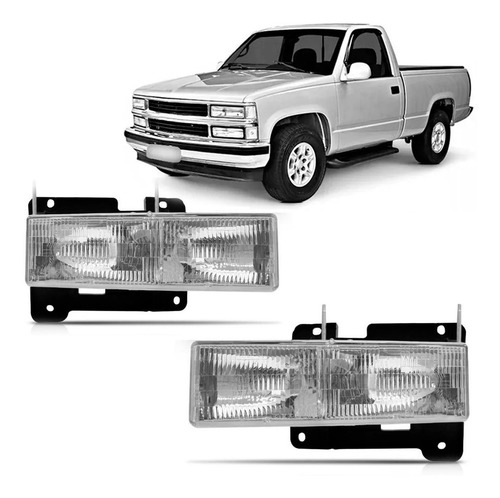 Par Farol Silverado 1993 A 2004