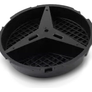 Emblema Grade Radiador Para Mercedes C180 13 A 18 C Suporte