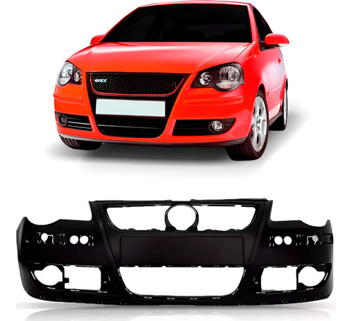 Envolvente Dianteiro Polo 2007 2008 2009 2010 2012 1a Linha Preto