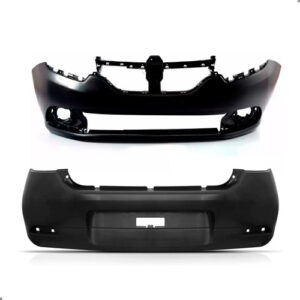 Par Envolvente Logan 2014 2015 2016 Dianteiro E Traseiro Preto