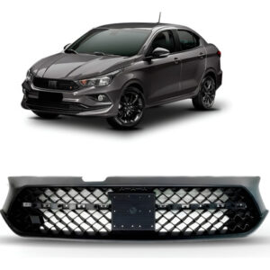 Grade Radiador Cronos Hgt 2018 2018 2020 Preta 1a Linha