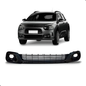 Parachoque Dianteiro Para C4 Cactus 2017 A 2019 1a Linha  Preto