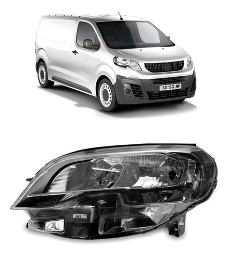 Farol Elétrico C/ Motor Expert 2016 A 2019 1ª Linha Esquerdo/motorista