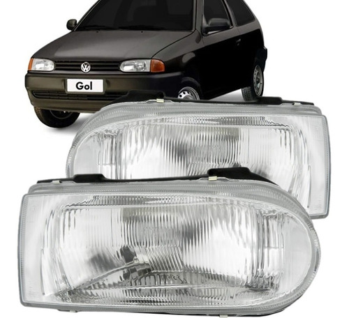 Par Farol Gol Parati Saveiro G2 Bola 95 96 97 98 99 Cromad