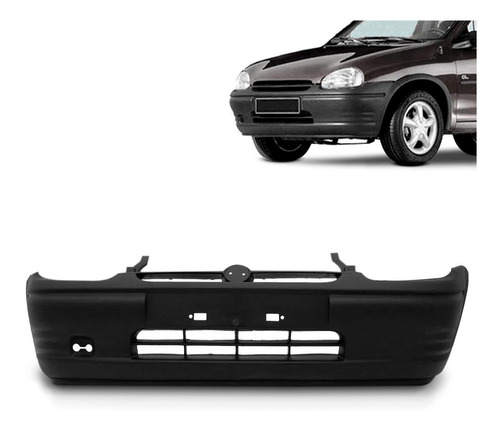 Envolvente Dianteiro Corsa 1994 A 1999 Sem Furo Preto Liso
