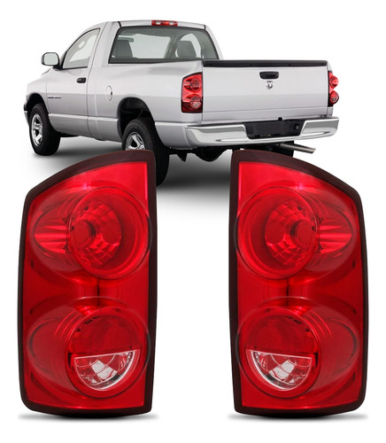 Par Sinaleira Traseira Dodge Ram 2005 06 07 08 09 2010 2011