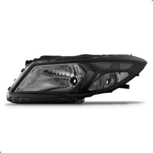 Par Farol Para Prisma 2012 A 2016 Manual Mascara Negra Ambos Lados