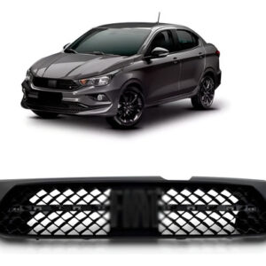 Grade Radiador Cronos 2018 A 2021piano Logo Letras 1a Linha Plástico