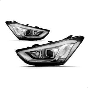 Par Farol Santa Fe 2014 A 2016 Manual Eletrico C/ Projeto