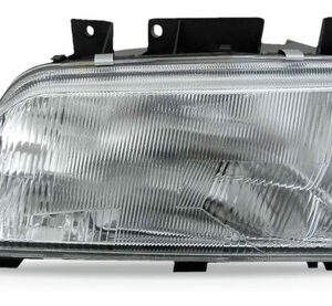 Farol Peugeot 405 94 95 96 97 Foco Simples Cromado 1ª Linha Esquerdo/motorista