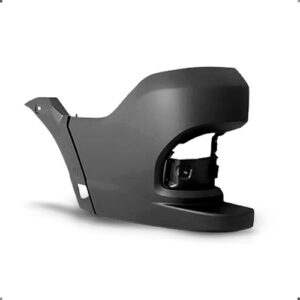 Kit Moldura Vão Roda E Polaina Esquerdo Strada 2014 A 2019 Preto