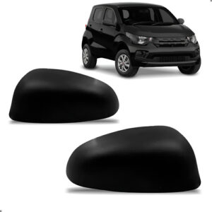 Par Capa Retrovisor Para Mobi 2016 A 2025 Texturizado Ambos Lados