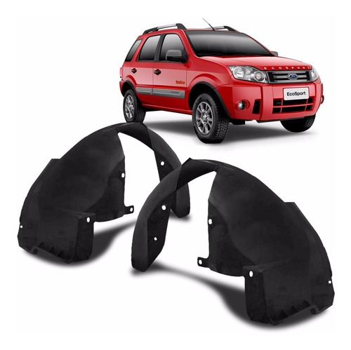 Par Parabarro Moldura Interno Paralama Ecosport 03 A 12