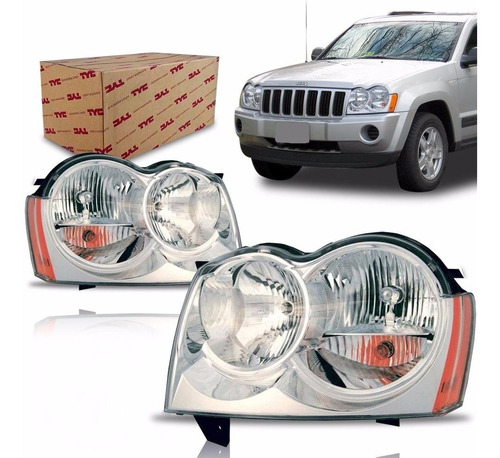 Par Farol Jeep Grand Cherokee 2005 2006 2007