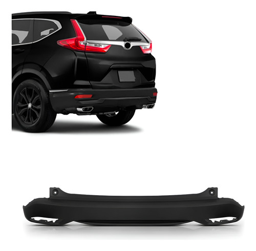 Envolvente Traseiro Crv 2021 2022 S/ Furo Sensor 1a Linha