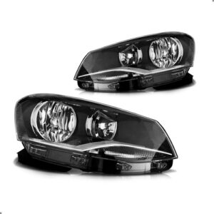 Kit Frente Gol Voyage Saveiro G6 2013 A 2016 Grades E Farois Preto