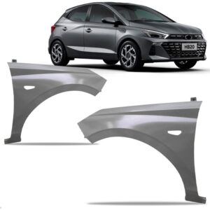 Par Paralama Hb20 2023 A 2024 Com Furo Pisca