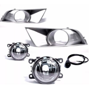 Kit Farol Neblina Milha Ranger 2016 À 2018 Grade Cinza