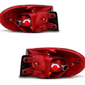 Par Lanterna Traseira Canto Tiguan 2012 A 2017 Vermelho