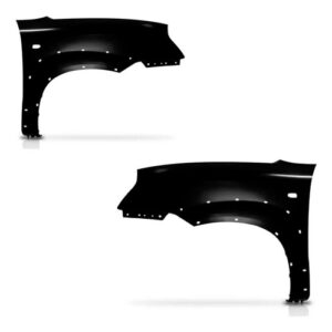 Par Paralama Com Furo Alargador Tucson 2005 A 2016