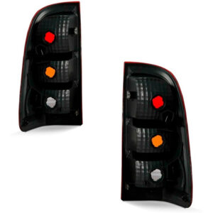 Par Sinaleira Traseira Hilux Pick-up 2005 A 2011 Vermelho